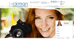 Desktop Screenshot of hickmanorthodontics.com